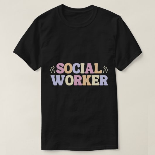 Social Worker T-shirt (Design voorkant)