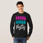 Social Worker Work Coworkers Best Friend Graduatio T-shirt (Voorkant volledig)
