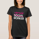 Social Worker Work LCSW MSW Masters Graduation 202 T-shirt (Voorkant)