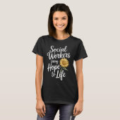 Social Workers Bring Hope to Life T-shirt (Voorkant volledig)