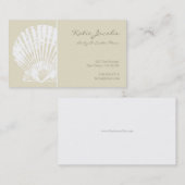 Sociale afluisterkaarten contactkaartje (Voorkant / Achterkant)