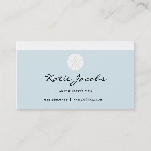 Sociale afluisterkaarten contactkaartje (Voorkant)