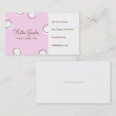 Sociale afluisterkaarten contactkaartje (Voorkant / Achterkant)