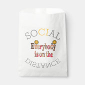 Sociale afstand laatste COVID19 Inspirerende ideeë Bedankzakje (Voorkant)