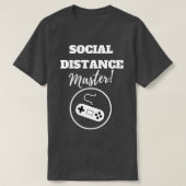 Sociale Afstand Meester T-shirt (Design voorkant)