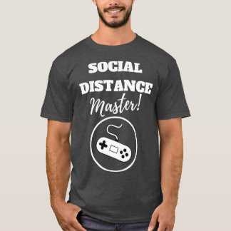 Sociale Afstand Meester T-shirt