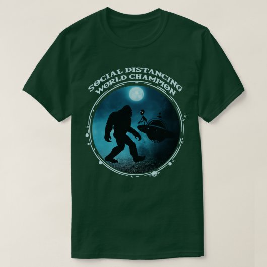 sociale afstand t-shirt (Design voorkant)