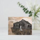 Sociale afstand tot de andere wereld briefkaart (Staand voorkant)