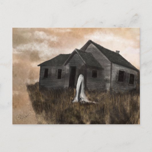 Sociale afstand tot de andere wereld briefkaart (Voorkant)