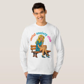 SOCIALE ANGSTCLUB T-SHIRT (Voorkant volledig)
