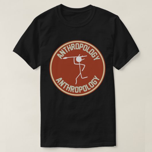 Sociale Antropologie, Antropologie Student T-shirt (Design voorkant)