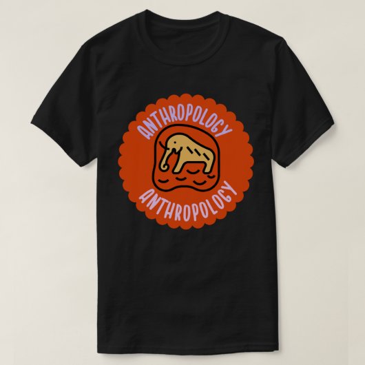 Sociale Antropologie, Antropologie Student T-shirt (Design voorkant)