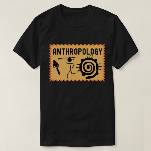 Sociale Antropologie, Antropologie Student T-shirt (Design voorkant)