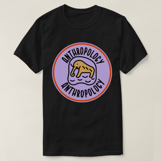 Sociale Antropologie, Antropologie Student T-shirt (Design voorkant)