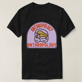 Sociale antropologie, antropologiestudent   t-shirt