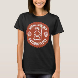 Sociale antropologie, antropologiestudent   t-shirt