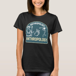 Sociale antropologie, antropologiestudent   t-shirt