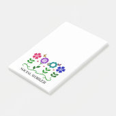 Sociale Arbeider.. Bloemen, Harten en Butterflies Post-it® Notes (Schuin)
