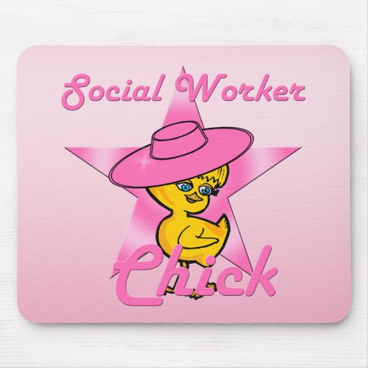 Sociale arbeiderskick #8 muismat (Voorkant)