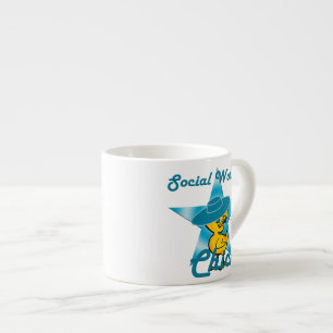 Sociale arbeiderskoppel 7 espresso kop