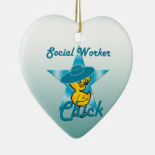 Sociale arbeiderskoppel 7 keramisch ornament (Rechts)