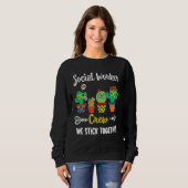 Sociale Arbeidswerker Cactus Team Social Worker Sq Trui (Voorkant volledig)