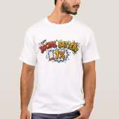 Sociale Batterij 1 Procent Grappige Introvert Comi T-shirt (Voorkant)