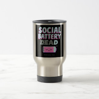 Sociale batterij: dood reisbeker