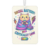 Sociale batterij kritisch... luchtverfrisser (Achterkant)