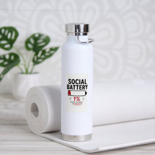 Sociale Batterij Lage Vacuüm Geïsoleerde Fles