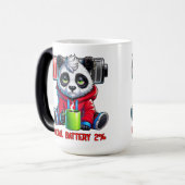 Sociale Batterij Magische Mok (Voorkant links)