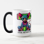Sociale Batterij Magische Mok (Links)