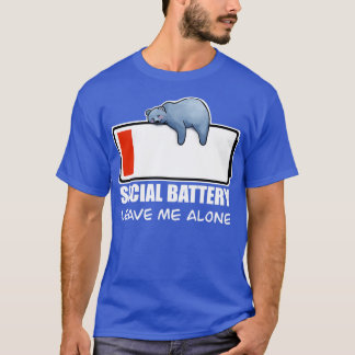 sociale batterij t-shirt