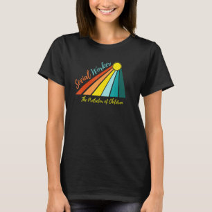 Sociale bescherming van kinderen die een verschil t-shirt