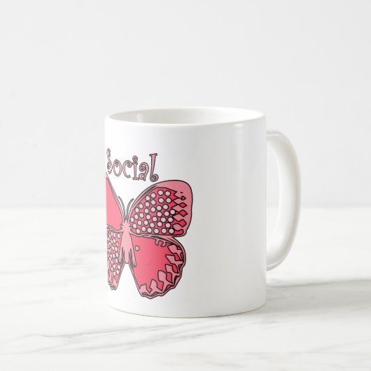 Sociale boter koffiemok (Voorkant rechts)