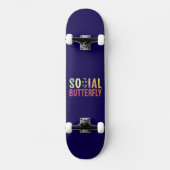 Sociale boter persoonlijk skateboard (Voorkant)