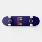 Sociale boter persoonlijk skateboard (Horizontaal)