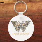 Sociale boter sleutelhanger (Voorkant)