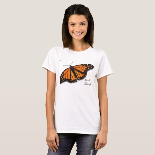 Sociale boter t-shirt (Voorkant volledig)