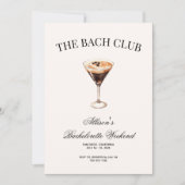Sociale Club Espresso Cocktail Bach Reisplan en Kaart (Voorkant)