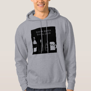 SOCIALE CLUB-FUNNY ALCOHOLIC/PARTIJ SUIKERWATER HOODIE