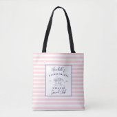 Sociale Club Preppy Bachelorette Feestje Tote Bag (Voorkant)