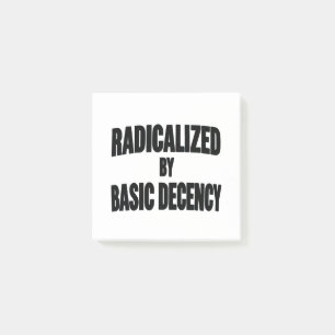 Sociale democratie geradicaliseerd door fatsoen post-it® notes