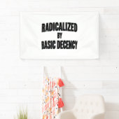 Sociale democratie geradicaliseerd door fatsoen spandoek (Insitu)