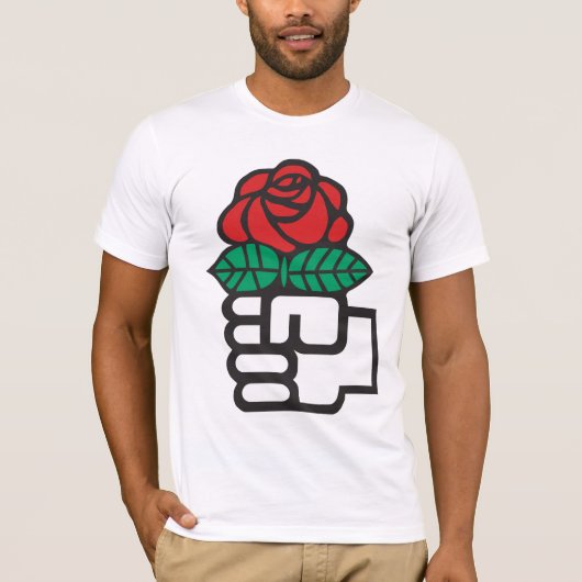 Sociale democratie t-shirt (Voorkant)
