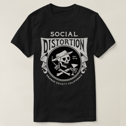 Sociale distorsie 2 t-shirt (Design voorkant)