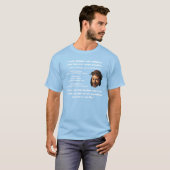 Sociale gerechtigheid Jezus T-shirt (Voorkant volledig)