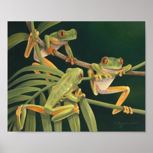 "Sociale klimmers" Poster (Voorkant)