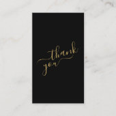 Sociale logo's, zwarte en goudkaart. informatiekaartje (Voorkant)