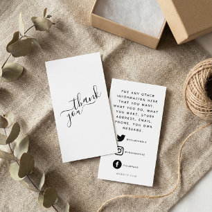 Sociale logo's, zwarte en witte insteekkaart. informatiekaartje